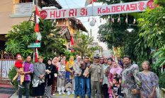 Semarak HUT RI, Warga Jatimulya Sulap Gang Jadi Bersih, Hijau dan Nyaman