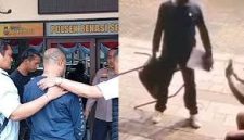 Polisi mengamankan terduga debt collector berinisial KS setelah diduga menganiaya seorang warga di Bekasi Selatan. Aksi dugaan pemukulan menggunakan kursi tersebut terekam CCTV dan berujung pada penahanan tersangka.