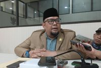 etua Komisi I DPRD Kabupaten Bekasi Ridwan Arifin S.H. Usai Rapat Komisi 1 dengan Dewas Perumda Tirta bhagasasi Senin (3/8)dok. Istimewa