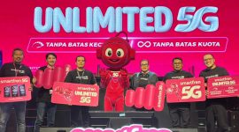 Jaringan 5G XLSMART resmi hadir di Kota Palembang, Sumatera Selatan, didukung lebih dari 330 BTS 5G. SMARTFREN turut menghadirkan layanan Unlimited 5G dengan kecepatan hingga 500 Mbps.