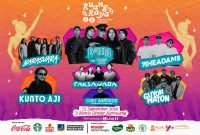 Keterangan foto:
Poster Ruang Raya Karawang 2026 yang akan digelar di 3 Bisnis Center Karawang, Sabtu (12/9/2026). Festival ini menghadirkan sejumlah musisi, di antaranya Dewa 19 feat. Marcello Tahitoe (Ello), Barasuara, The Adams, Kunto Aji, Guyon Waton, Taksanada, serta stand-up comedy Coki Pardede.