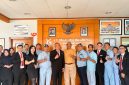 Tim Grand Zuri Jababeka bersama perwakilan corporate partner berfoto bersama dalam kegiatan Coffee Morning di PT Yasufuku Indonesia, Cikarang, Kamis (24/9/2026). Kegiatan tersebut menjadi ajang silaturahmi sekaligus mempererat komunikasi dan kerja sama antara Grand Zuri Jababeka dengan para mitra corporate.