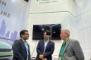 President Director PT Schaeffler Solutions Indonesia, Craig Edwards (kiri), President Vehicle Lifetime Solutions Japan & Southeast Asia, Chatchawan (Kai) Somjeen (tengah), dan Head of Global Two-wheeler Service Business Vehicle Lifetime Solutions Asia Pacific, Gaurav Mishra (kanan), saat berbincang di booth Schaeffler pada Automechanika Jakarta 2026. Dalam ajang tersebut, Schaeffler memperkenalkan lini produk aftermarket berbasis Original Equipment (OE) untuk kendaraan roda dua serta menampilkan solusi aftermarket untuk kendaraan penumpang, kendaraan komersial, dan traktor.