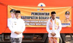 BPBD Kabupaten Bekasi Kirim 20 Ton Bantuan ke NTT