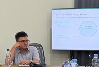 Keterangan foto: Pemerhati kebijakan publik, Raden Hamzaiya, menyoroti pentingnya perlindungan sumber daya air Gunung Ciremai dalam pembahasan rencana pengembangan energi geotermal.
