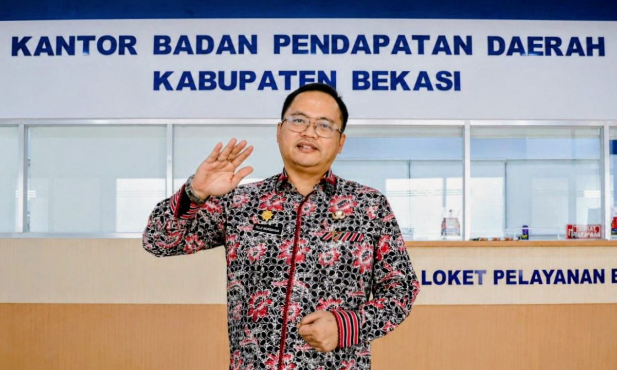 Kepala Bidang Pengendalian dan Evaluasi Pendapatan Daerah Bapenda Kabupaten Bekasi, Puji Nugraha