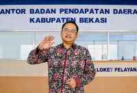 Kepala Bidang Pengendalian dan Evaluasi Pendapatan Daerah Bapenda Kabupaten Bekasi, Puji Nugraha
