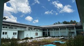 Kondisi bangunan Rumah Sakit Watunggong di Manggarai Timur, Nusa Tenggara Timur (NTT), yang akan didukung pembangunannya melalui bantuan kemanusiaan Rp2,1 miliar dari masyarakat Kota Bekasi.