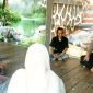 Anggota Pokdarwis Kuya Asih Belawa mengikuti pendampingan digital marketing pariwisata untuk meningkatkan promosi destinasi wisata Kura-kura Belawa. (Istimewa)