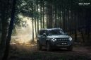 JETOUR T2 i-DM tampil di jalur hutan dengan mengusung konsep kendaraan untuk mendukung perjalanan dan eksplorasi alam. (Dok. JETOUR).