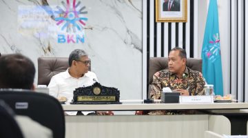 Wali Kota Bekasi Tri Adhianto mengikuti ekspos pembangunan manajemen talenta ASN bersama Badan Kepegawaian Negara (BKN) di Kantor BKN RI, Rabu (21/10/2026), sebagai upaya memperkuat profesionalisme dan kinerja aparatur di lingkungan Pemkot Bekasi.