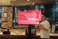 Sales & Marketing Division Head PT Honda Prospect Motor, Ferdianto Budiono, menyampaikan rencana penyelenggaraan Honda Culture Indonesia 2026 yang akan digelar pada 7 November 2026 di Plaza Barat Gelora Bung Karno (GBK), Jakarta.