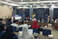 Suasana kegiatan seleksi ASN berprestasi tingkat Provinsi Jawa Barat yang diikuti tiga perwakilan Kabupaten Bekasi, di Aula Bappeda Kabupaten Bekasi, Rabu (28/10/2026).