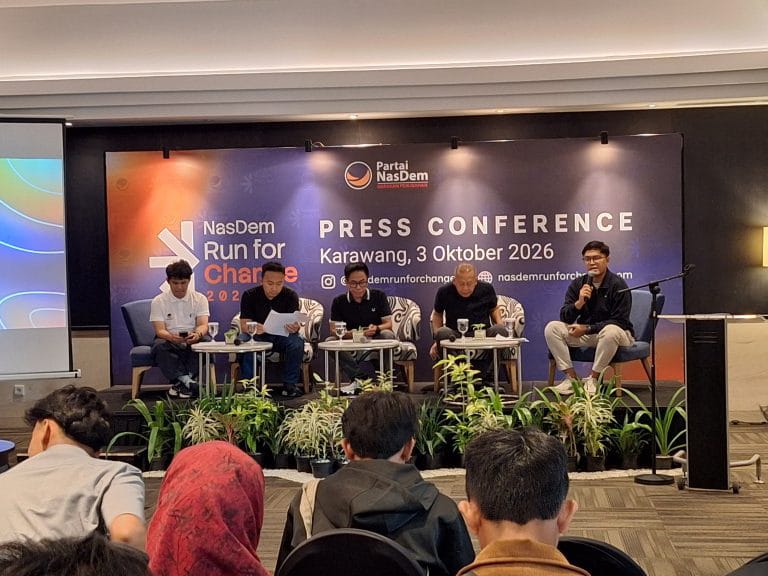 Partai NasDem menyiapkan ajang NasDem Run for Change 2026 di Stadion Singaperbangsa, Karawang, yang menargetkan 10 ribu pelari dari berbagai daerah dengan kategori 5K, 10K, dan Half Marathon 21K.