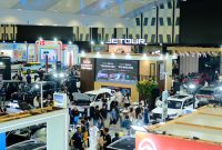 Pengunjung GIIAS Semarang 2026 memadati area pameran di Muladi Dome UNDIP, Semarang. Sejumlah booth dan kendaraan mendapatkan penghargaan favorit berdasarkan pilihan pengunjung.